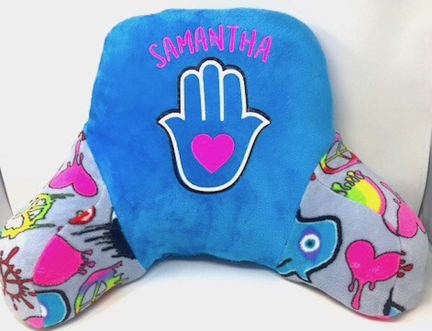 Custom Boyfriend Pillow-Fuzzy Hamsa