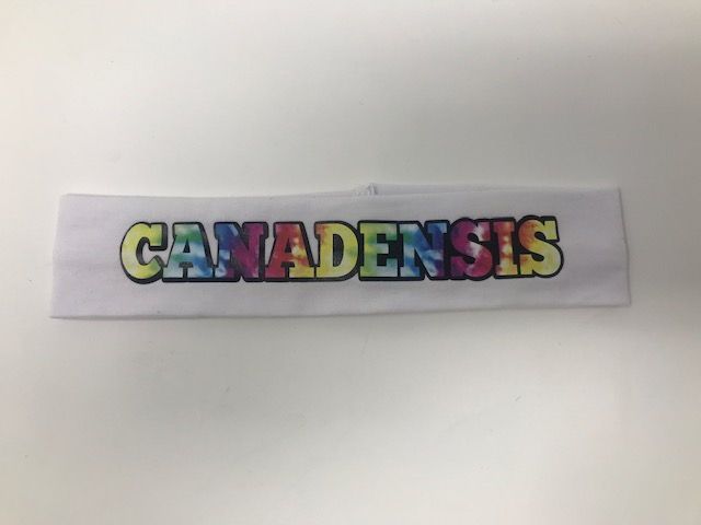 TIE DYE VINYL CAMP HEADBAND