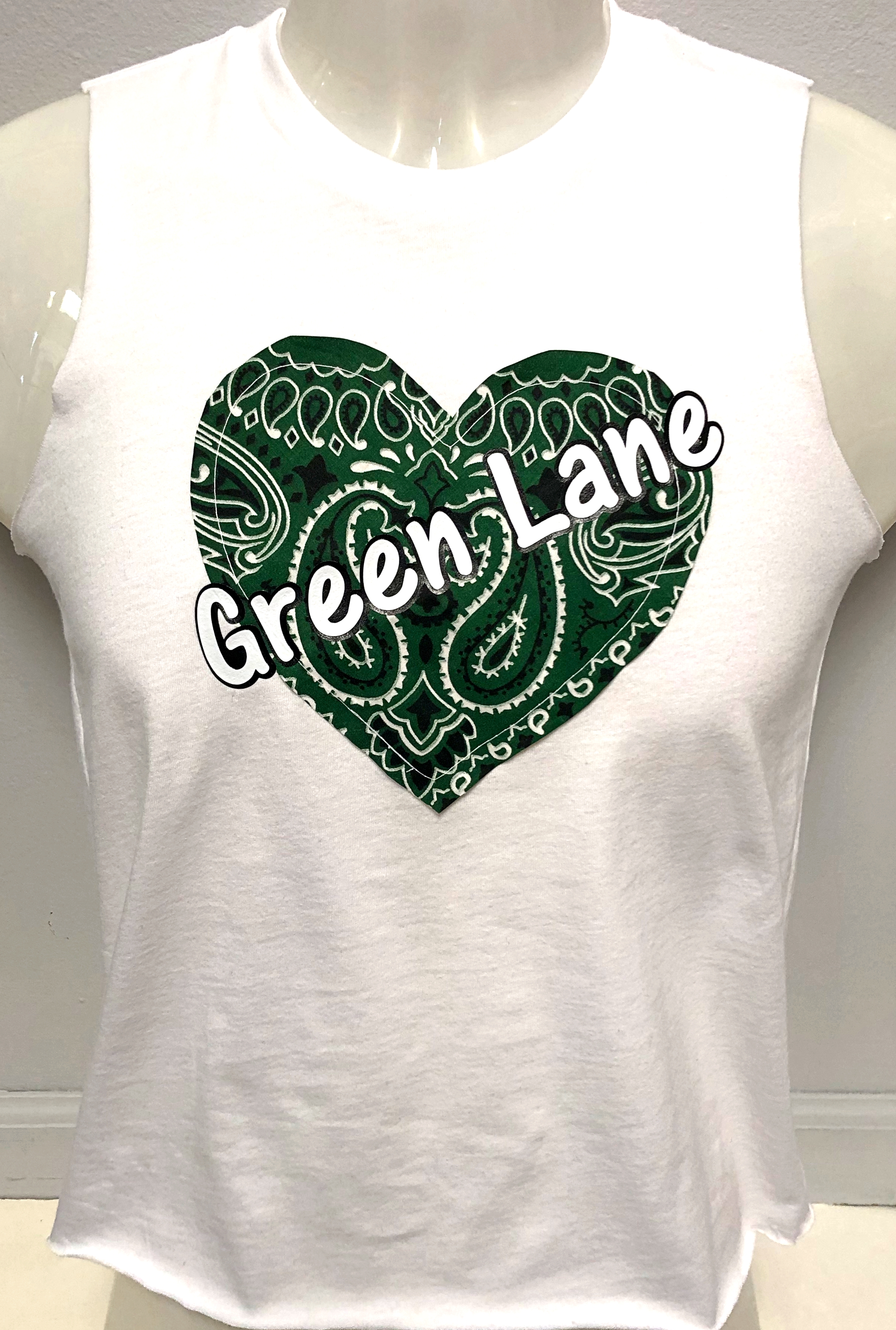 BANDANA HEART TANK (CUSTOM)