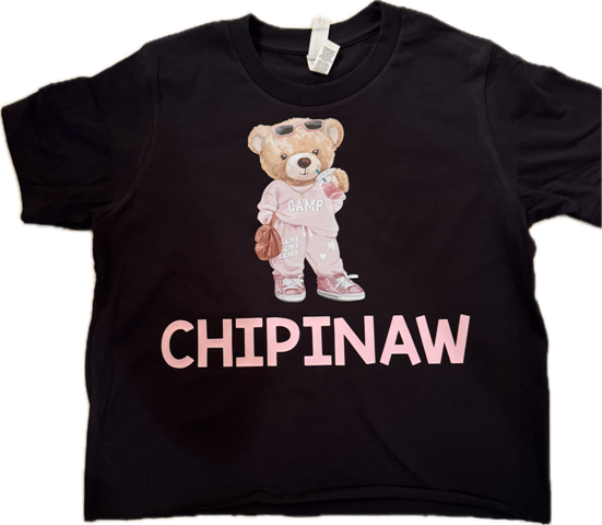 PINK BEAR TEE SHIRT (CUSTOM)