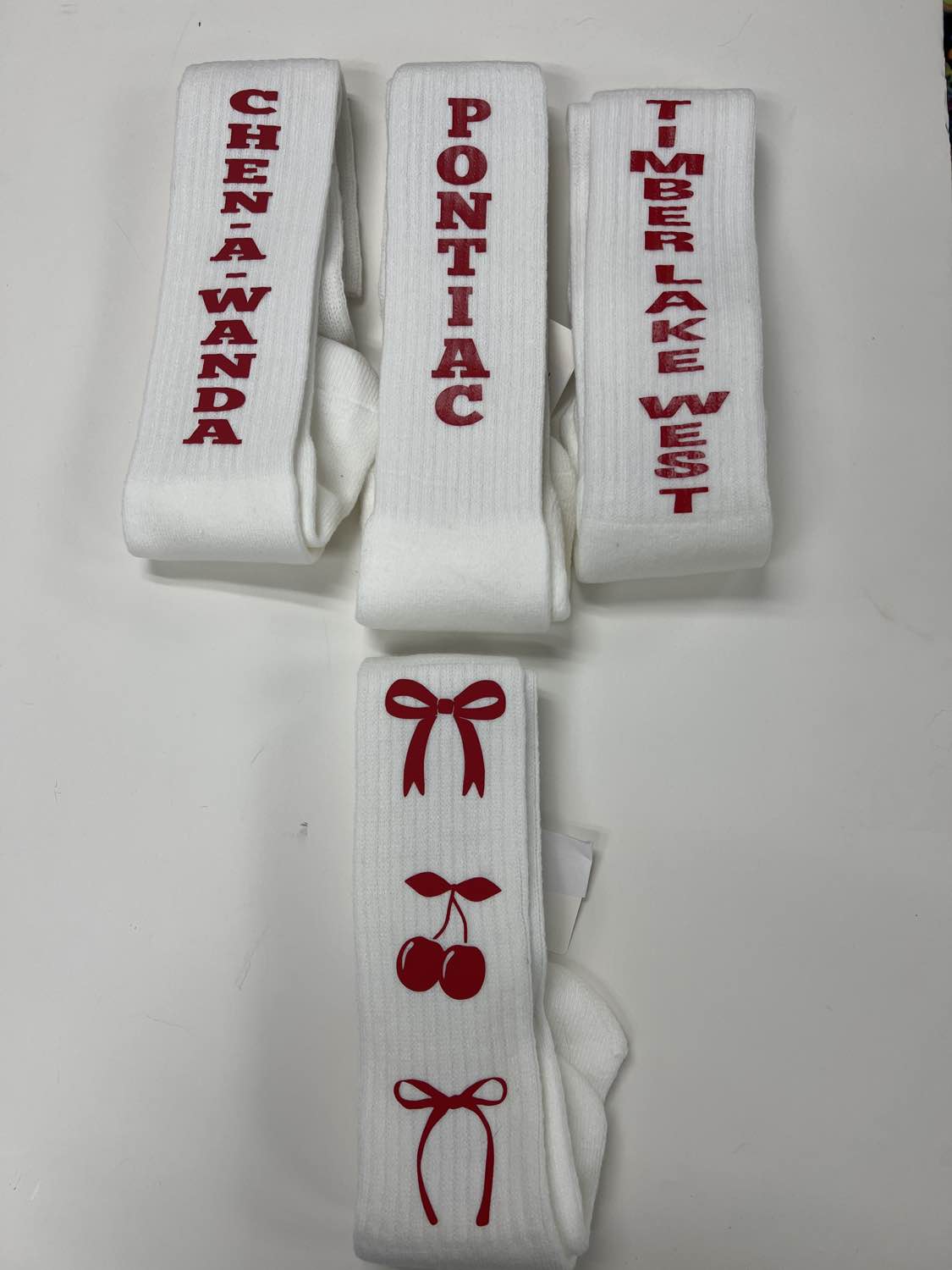 BOWS CAMP NAME HIGH SOCKS