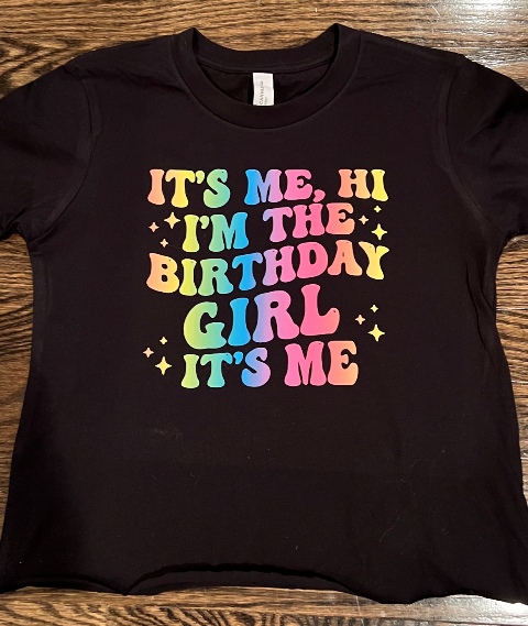 BIRTHDAY GIRL TEE (CUSTOM)