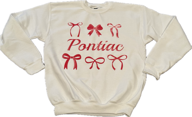 BOW SWEATSHIRT (CUSTOM)
