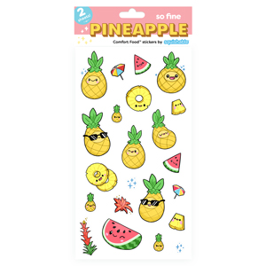 SQUISHABLE STICKERS-PINEAPPLE