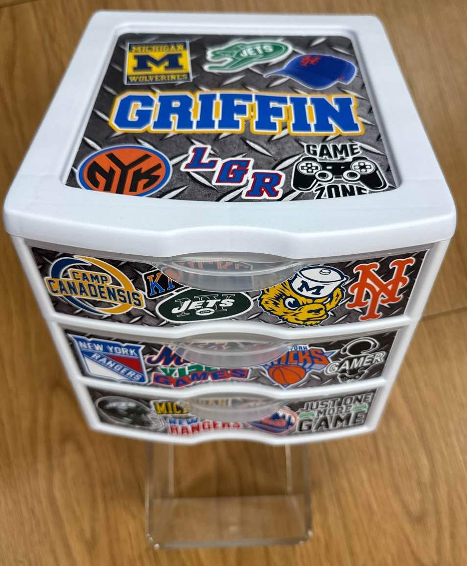 MINI 3 DRAWER -FAVORITE THINGS (CUSTOM)