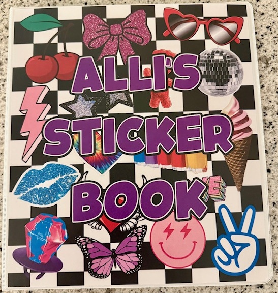 STICKERBOOK -FAVORITE THINGS (CUSTOM)