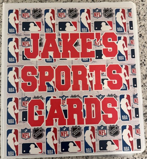 TRADING CARD BOOK - (CUSTOM)