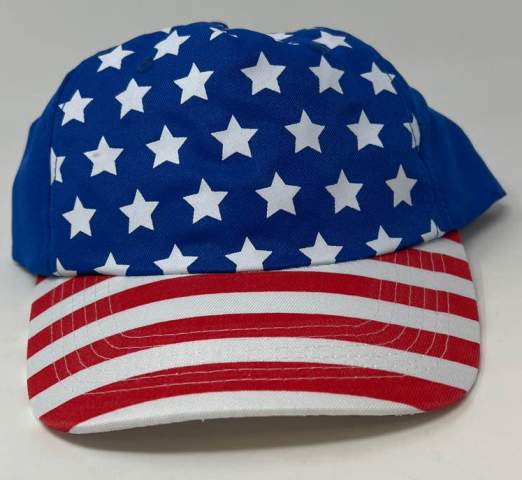 RED WHITE & BLUE HAT