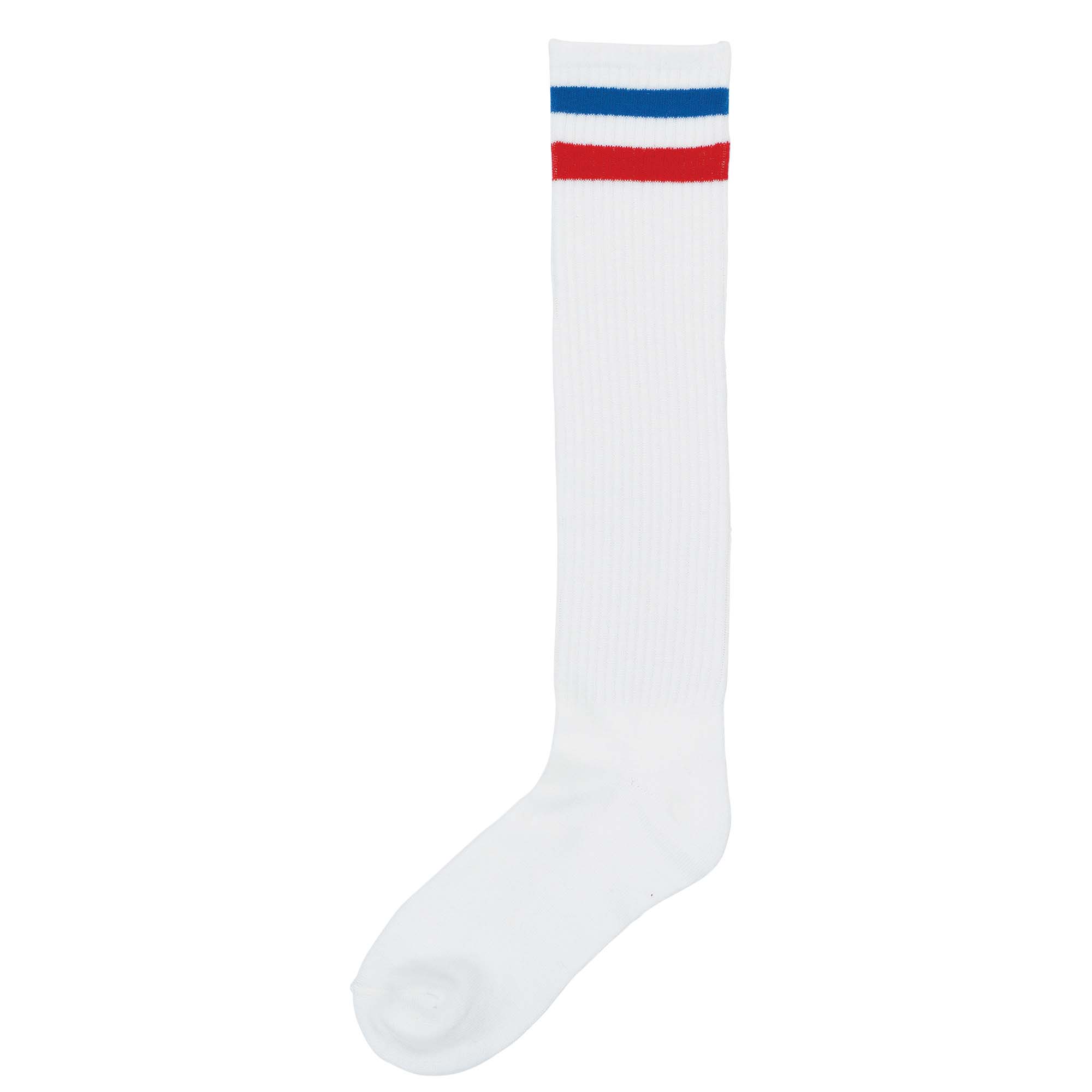 RWB STRIPED KNEE SOCKS