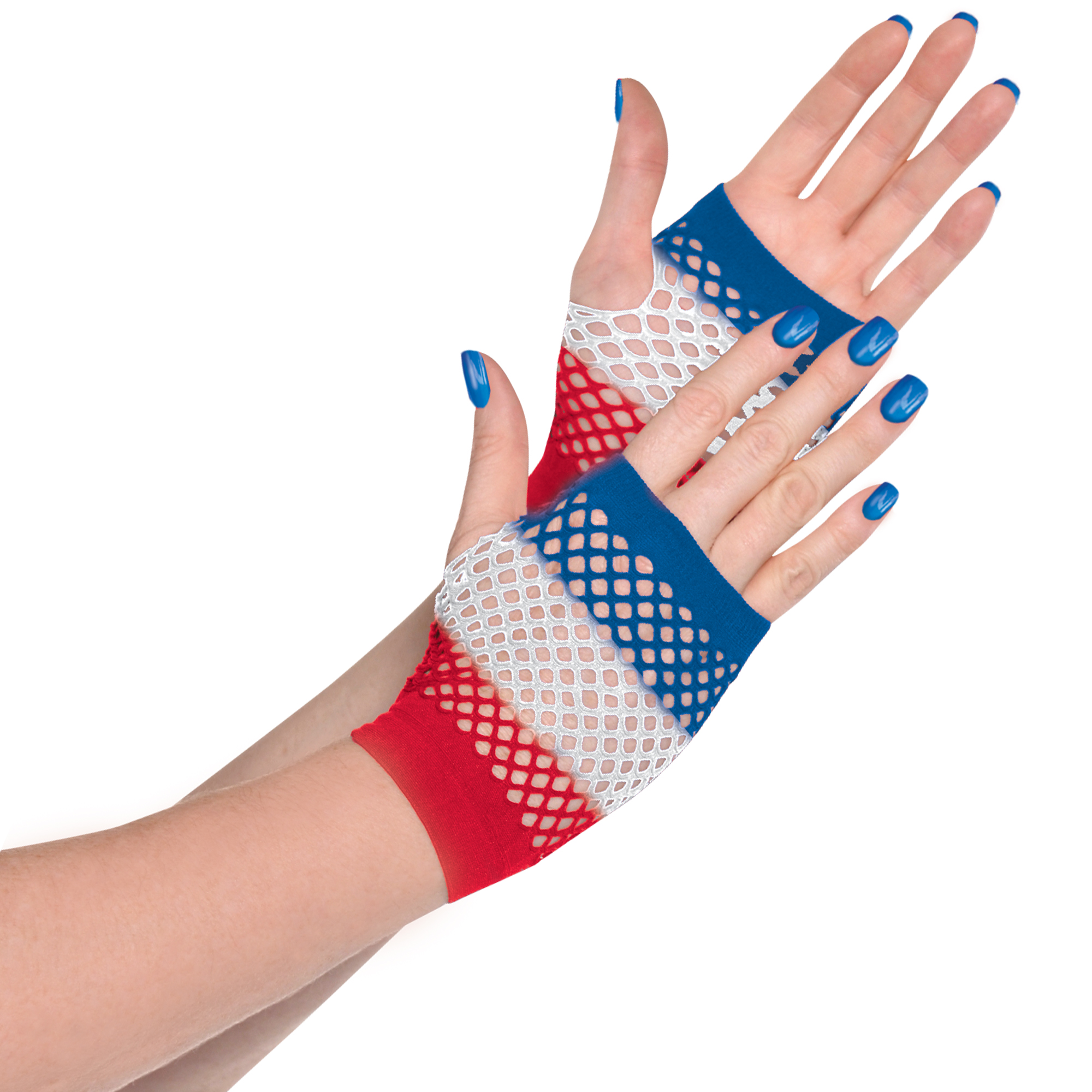 RWB SHORT FISHNET GLOVES