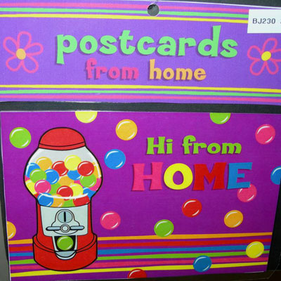 From Home Girls Postcards (Camp Stationery)