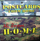 Camo From Home Boys Postcards (Camp Stationery)