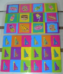 Sneaker/Junkfood Postcard Set