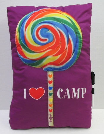 Camp Lollipop Autograph Pillow