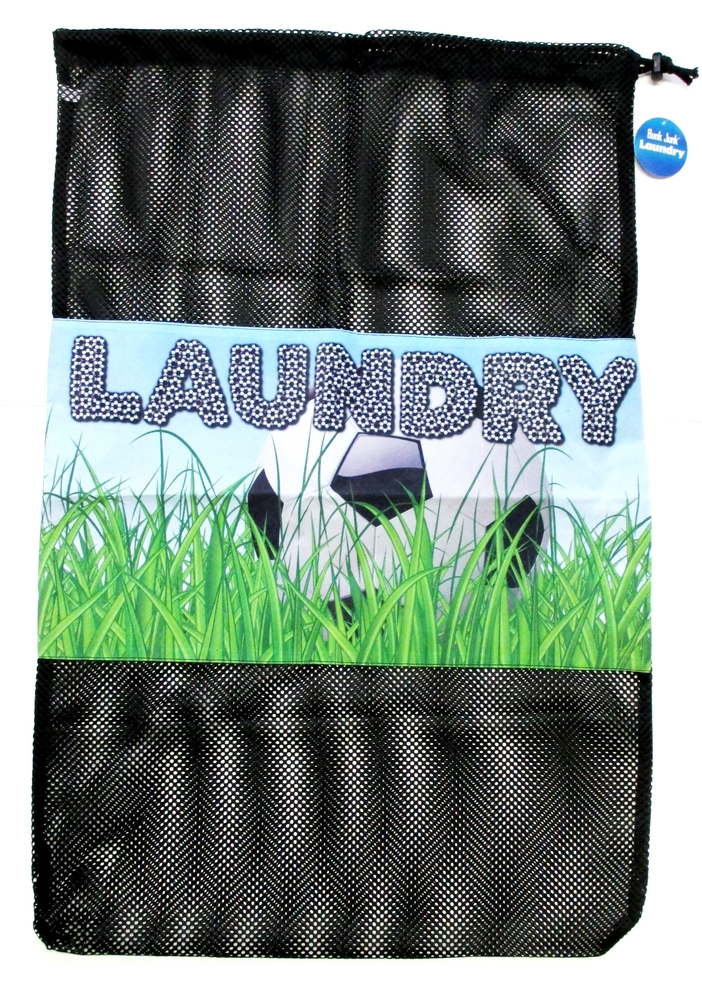 SOCCER FIELD LAUNDRY BAG