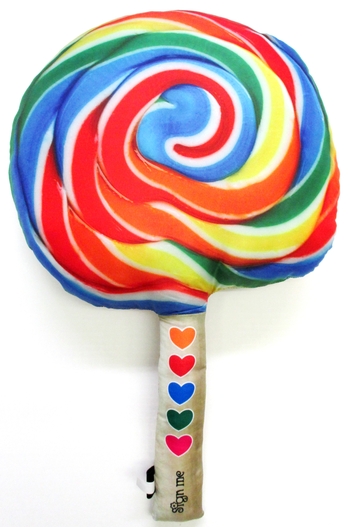 Lollipop Double Sided Autograph Pillow