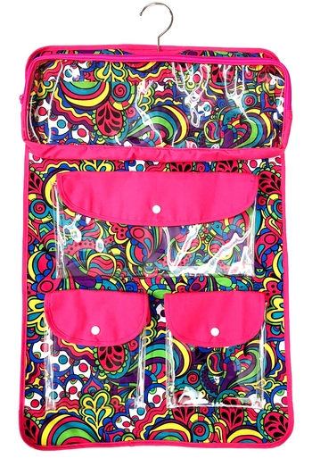 Paisley Foldable Toiletry Caddy