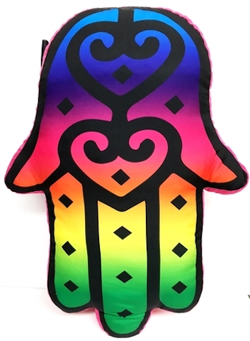 Hamsa Autograph Pillow