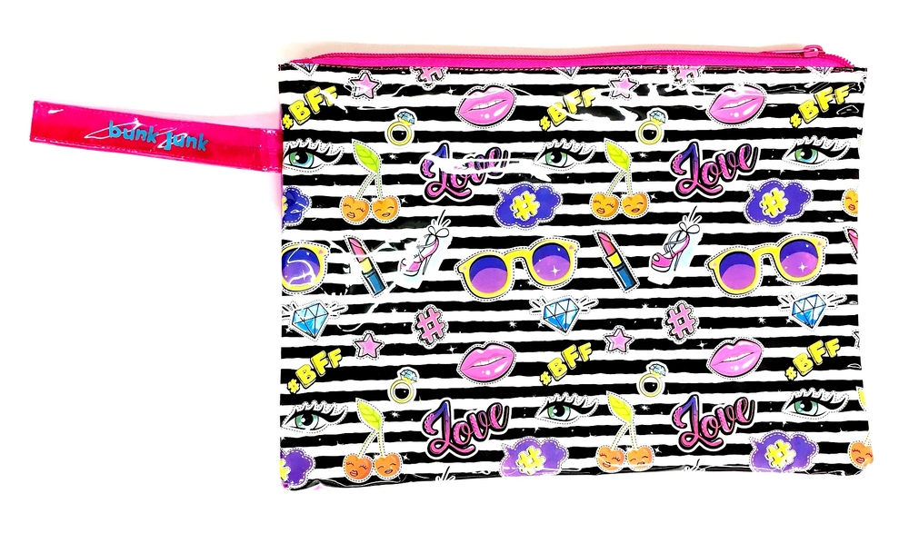STRIPE PATCH WET BAG