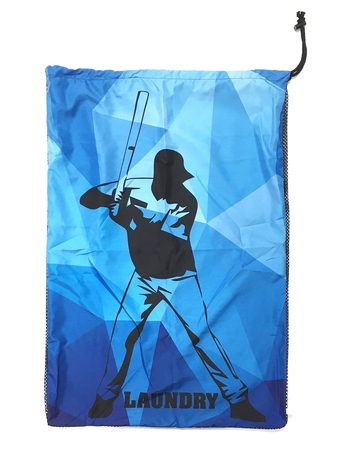 BASEBALL KALEIDOSCOPE LAUNDRY BAG