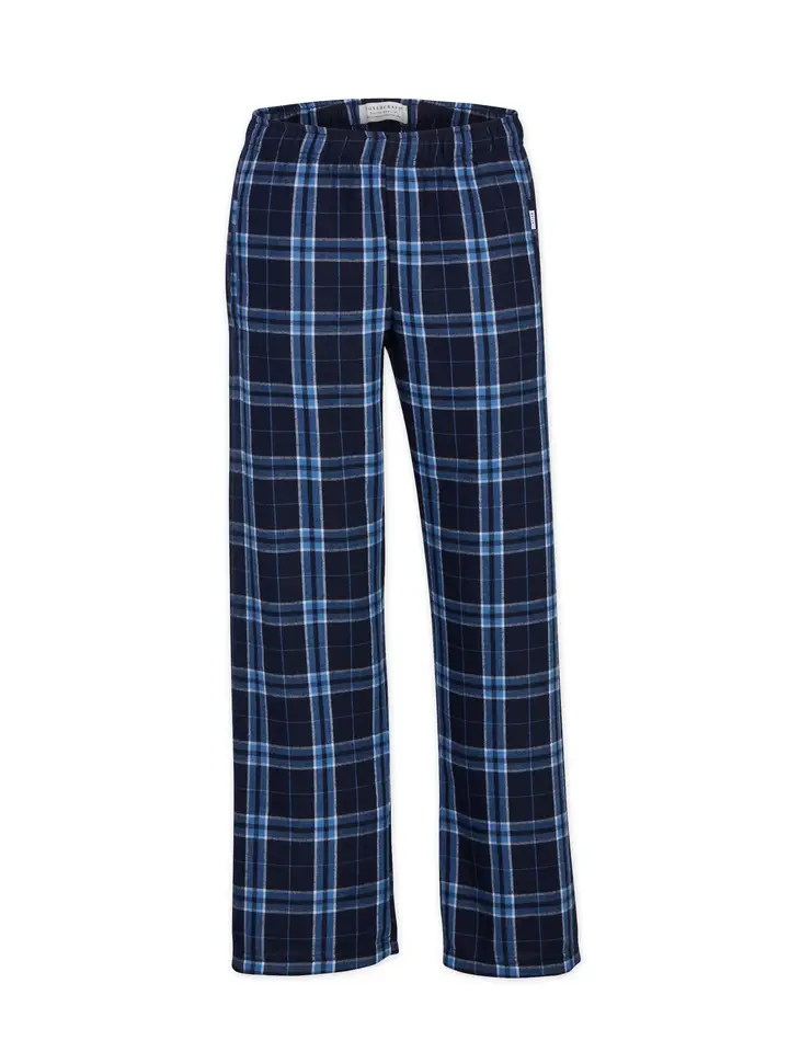 NAVY/COLUMBIA FLANNEL PANTS YOUTH