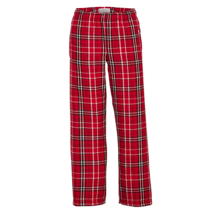 FLANNEL PANTS YOUTH-RED WHITE