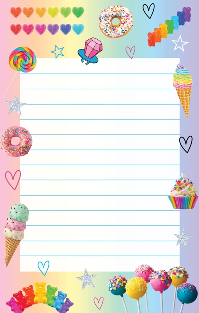 CAMP NOTEPAD-SWEET COLLAGE