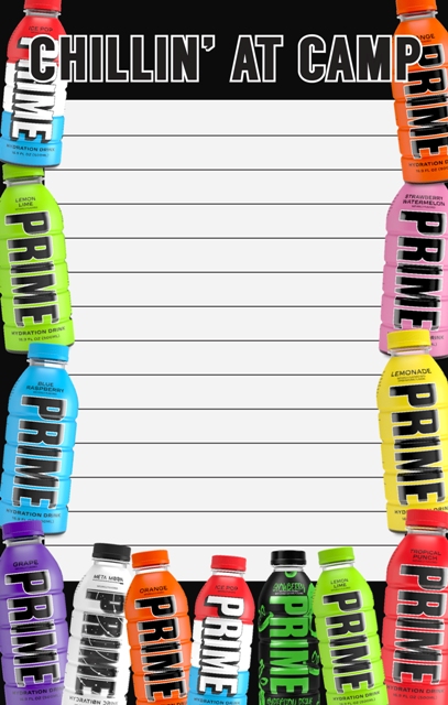 CAMP NOTEPAD-PRIME CAMP