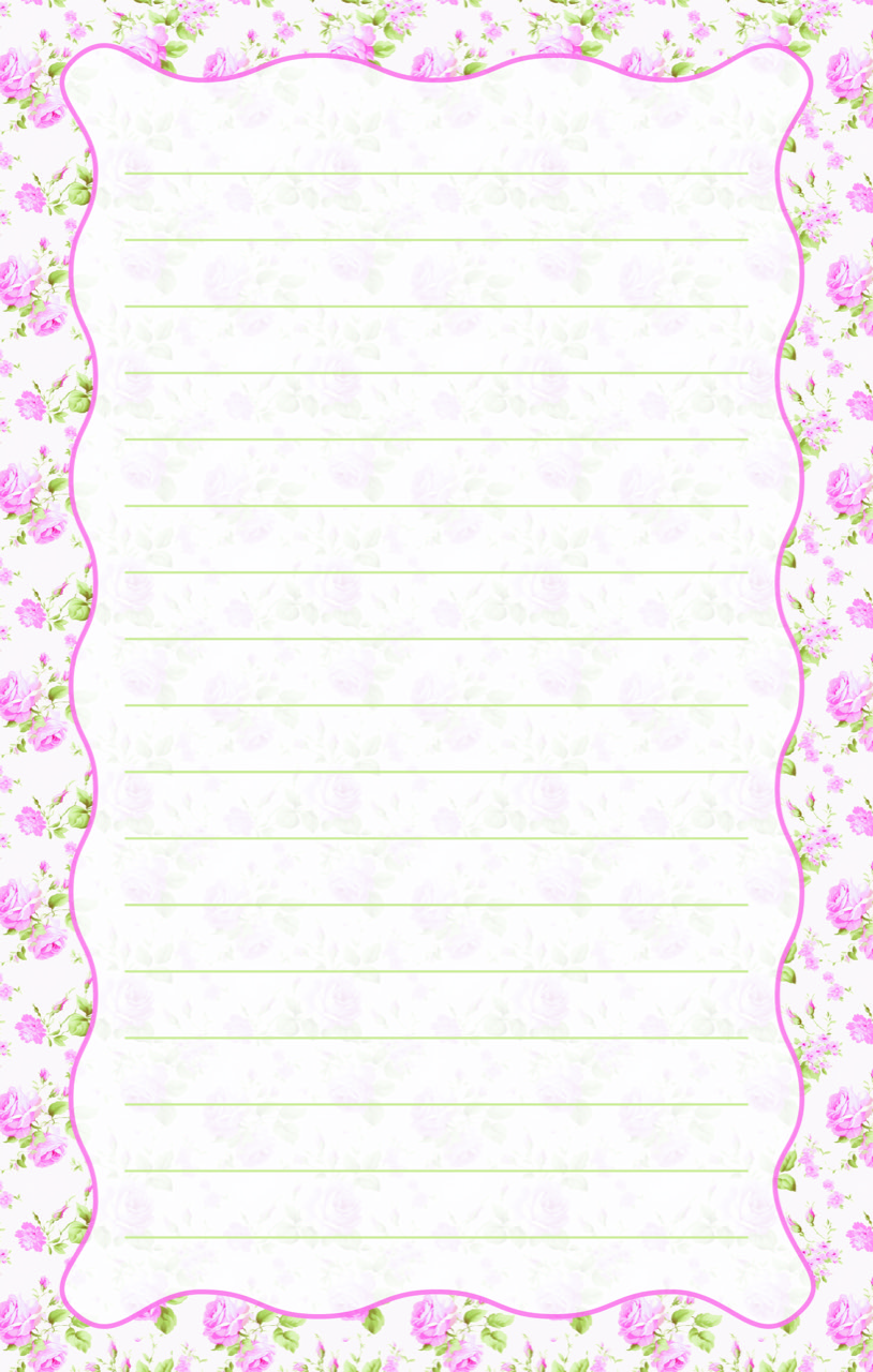 CAMP NOTEPAD-ROSEBUDS