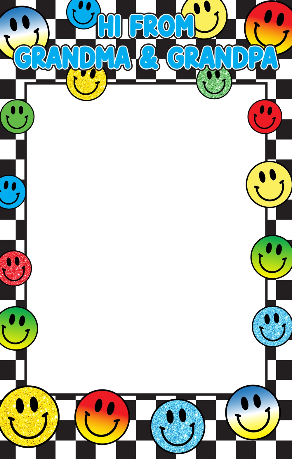 FROM GRANDMA & GRANPA NOTEPAD-PRIMARY SMILES