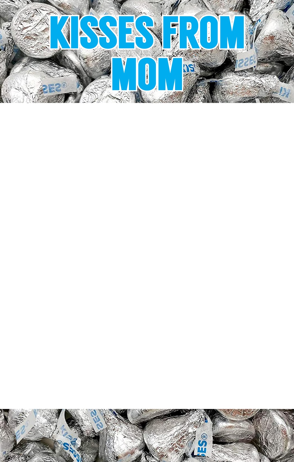 FROM MOM NOTEPAD-SCATTERED KISSES