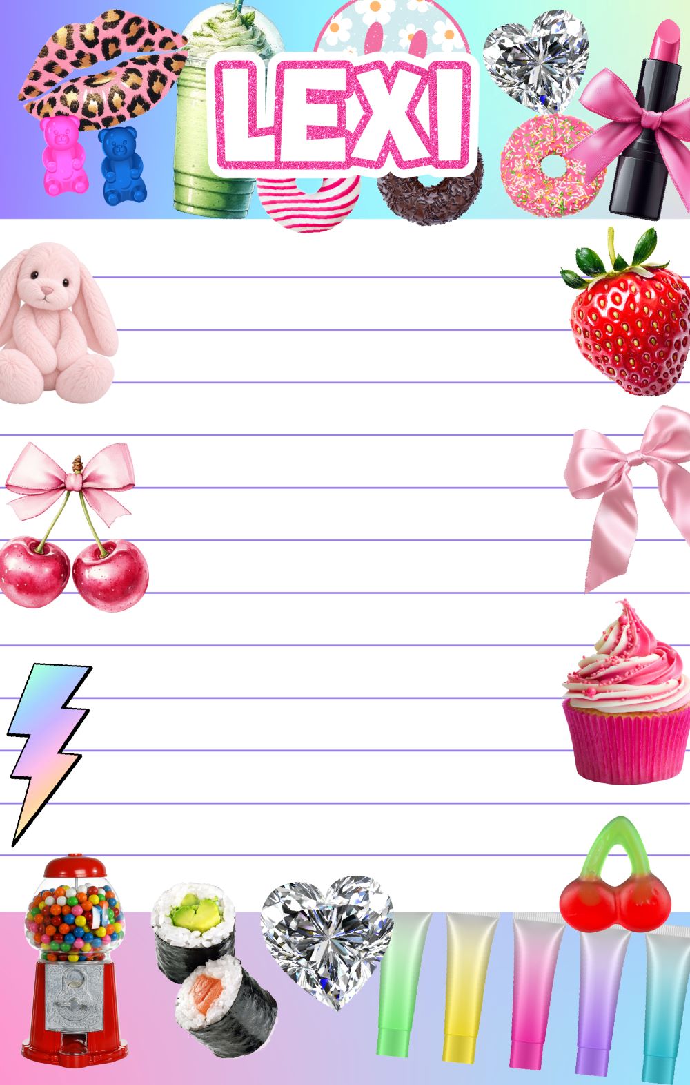 CAMP NOTEPADS-CUSTOM-HAPPY MIX