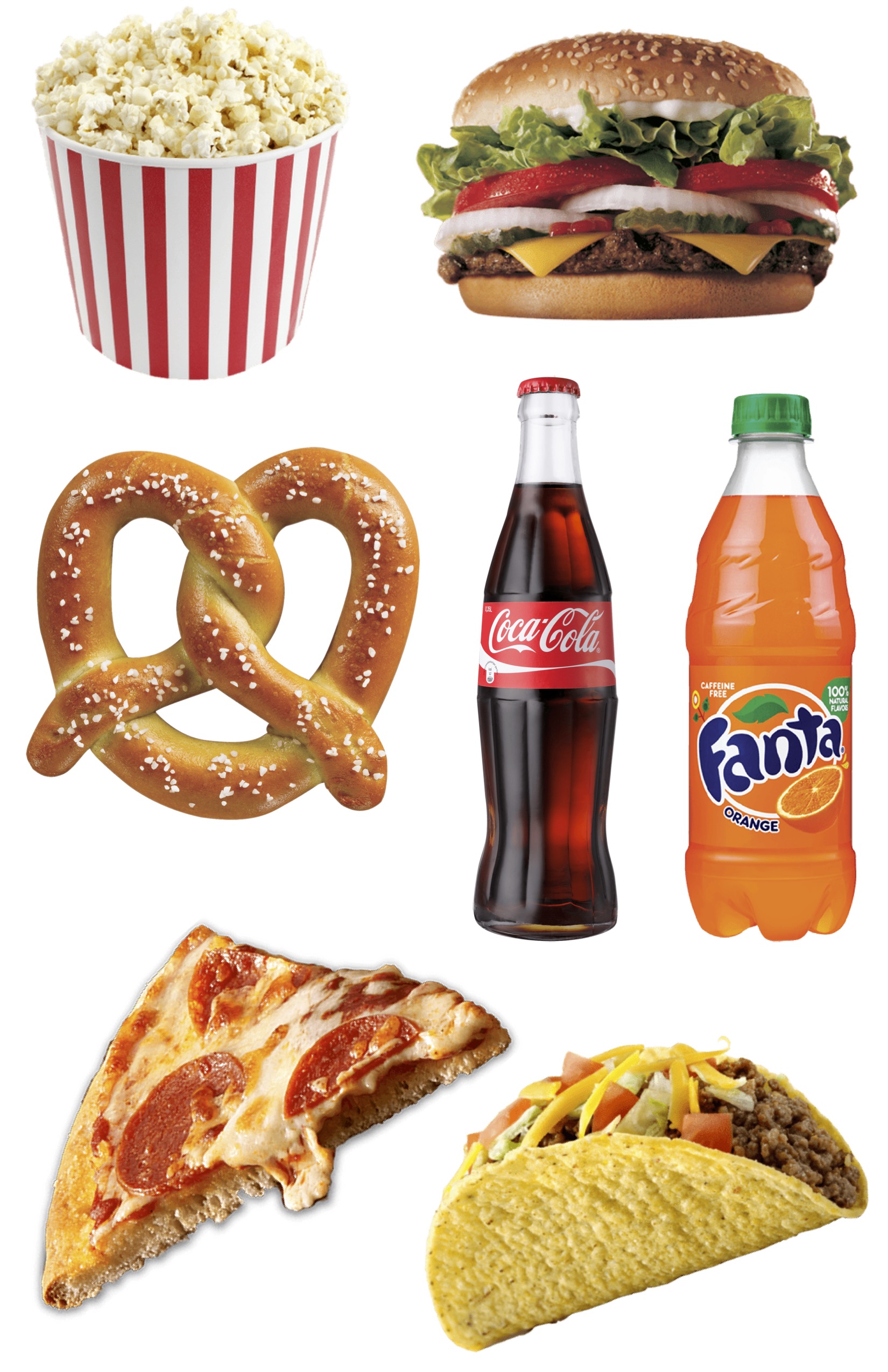 Cling Its 3X5 Junk Food