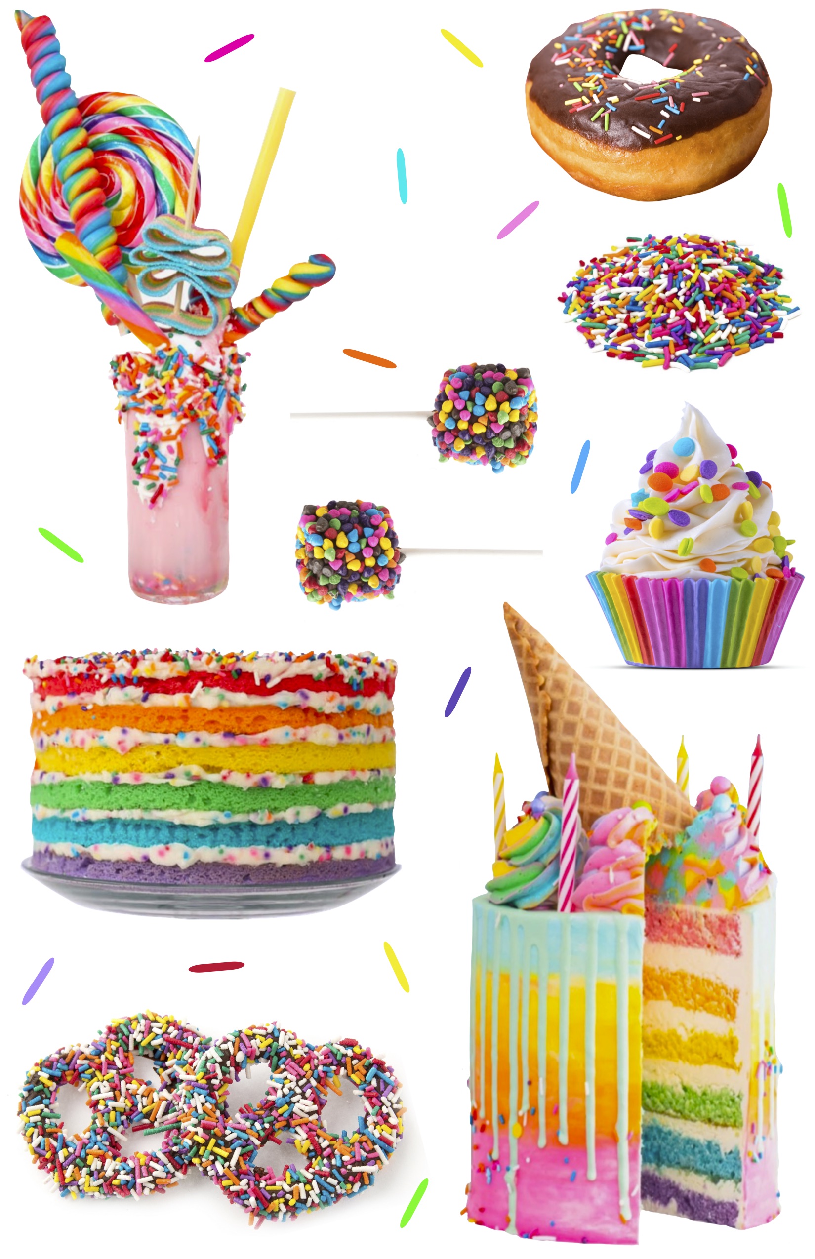 Cling Its 3X5 Sprinkles