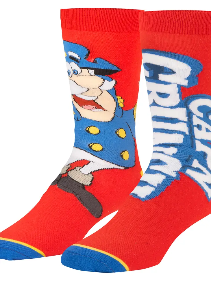 ODD SOX CAPN CRUNCH GUM MENS CREW SOCK