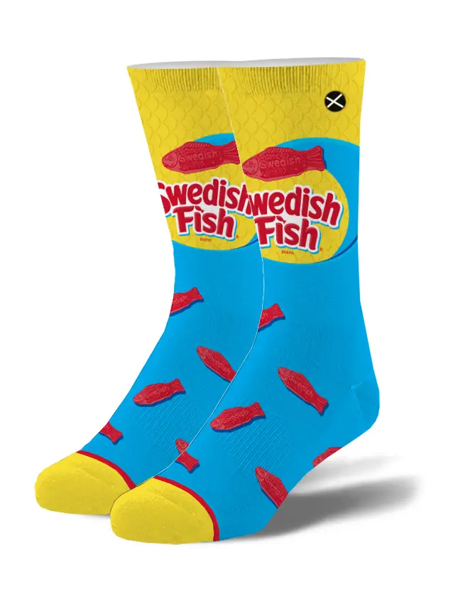 ODD SOX SWEDISH FISH KNIT SOCKS
