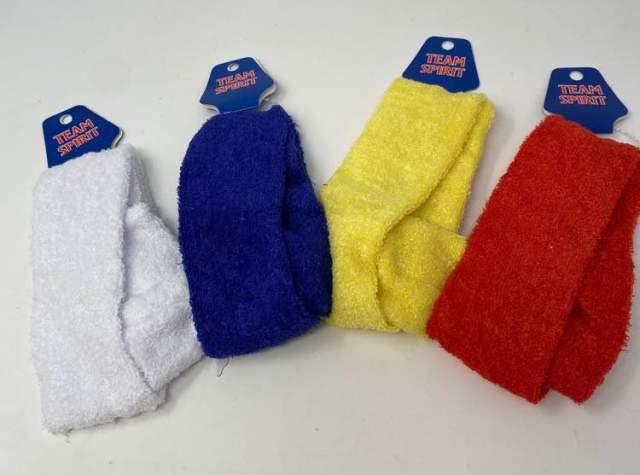 COLOR WAR TERRY HEADBAND 2CT