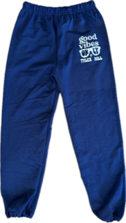 GOOD VIBES ONLY SWEATPANTS (CUSTOM)