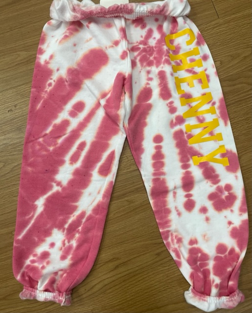 SWEATPANTS WITH VARSITY FONT (CUSTOM)