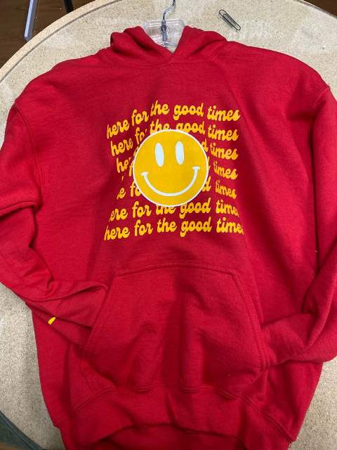 GOOD TIMES SWEATSHIRT CUSTOM