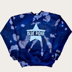 NAME THROUGH STAR BLEACHED CREWNECK (CUSTOM)