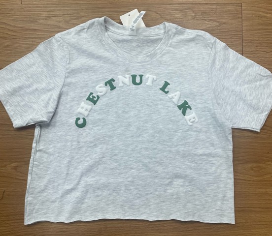 PUFFY LETTER CROPPED TEE-CUSTOM