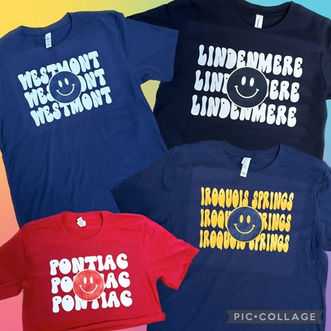 RETRO SMILEY CROPPED TEE (CUSTOM)