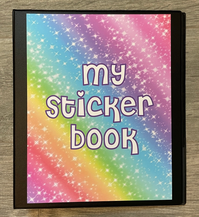 STICKER BOOKS-RAINBOW GALAXY