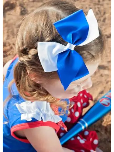 OVERSIZED HAIR BOW W/ CLIP
