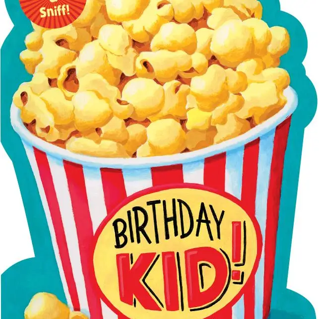 POPCORN SCRATCH & SNIFF CARD