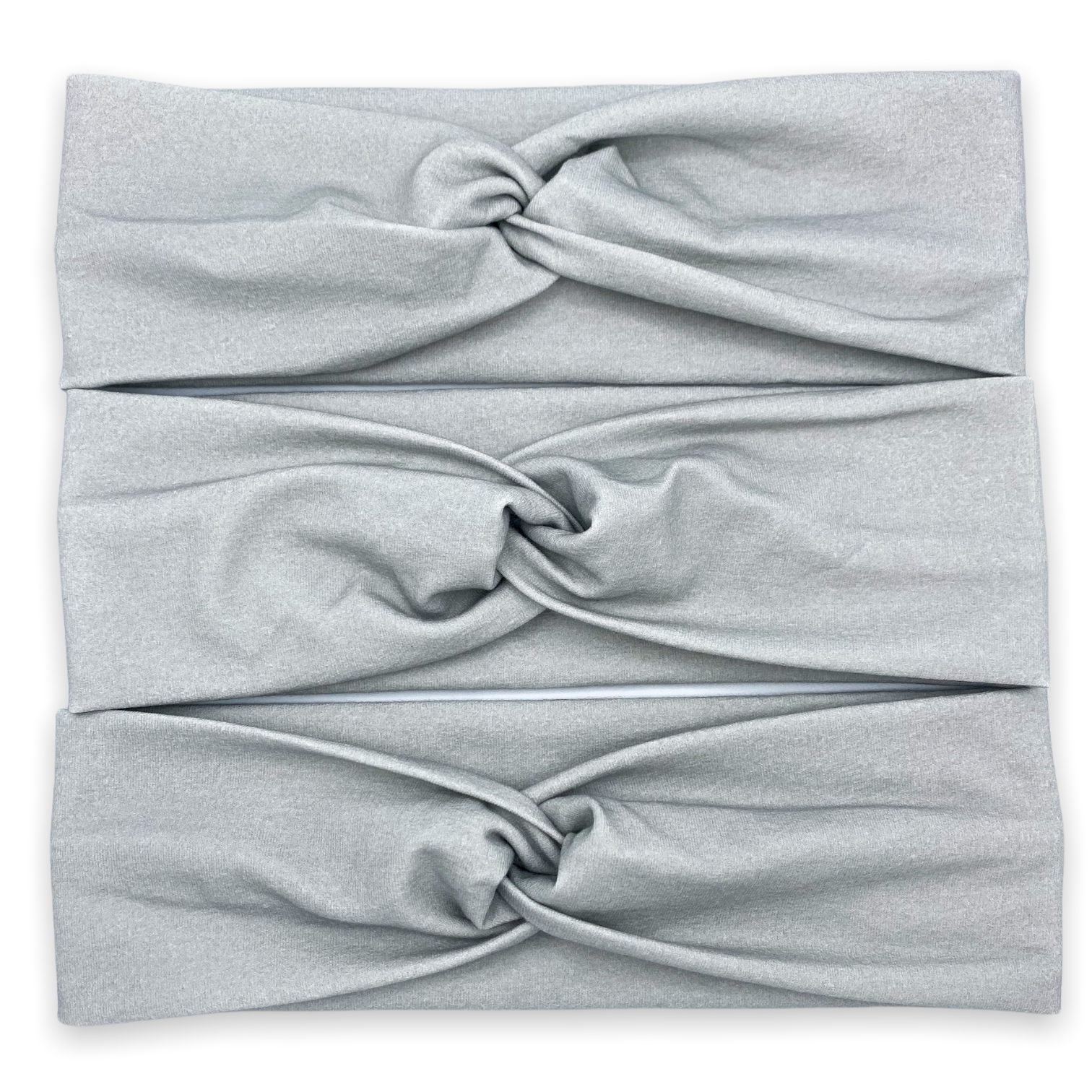 SOLID HEATHER GREY HEADBAND