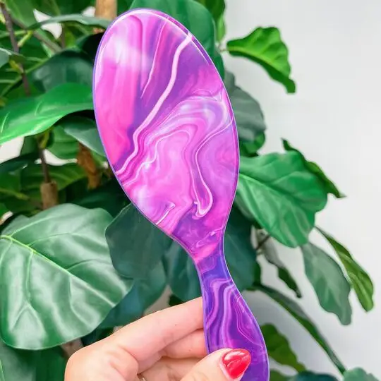 WET N DRY BRUSH-LAVENDER MARBLE
