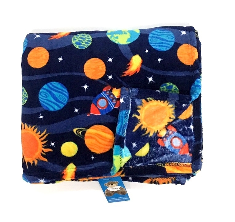 SOLAR FUZZIE BLANKET 50X60