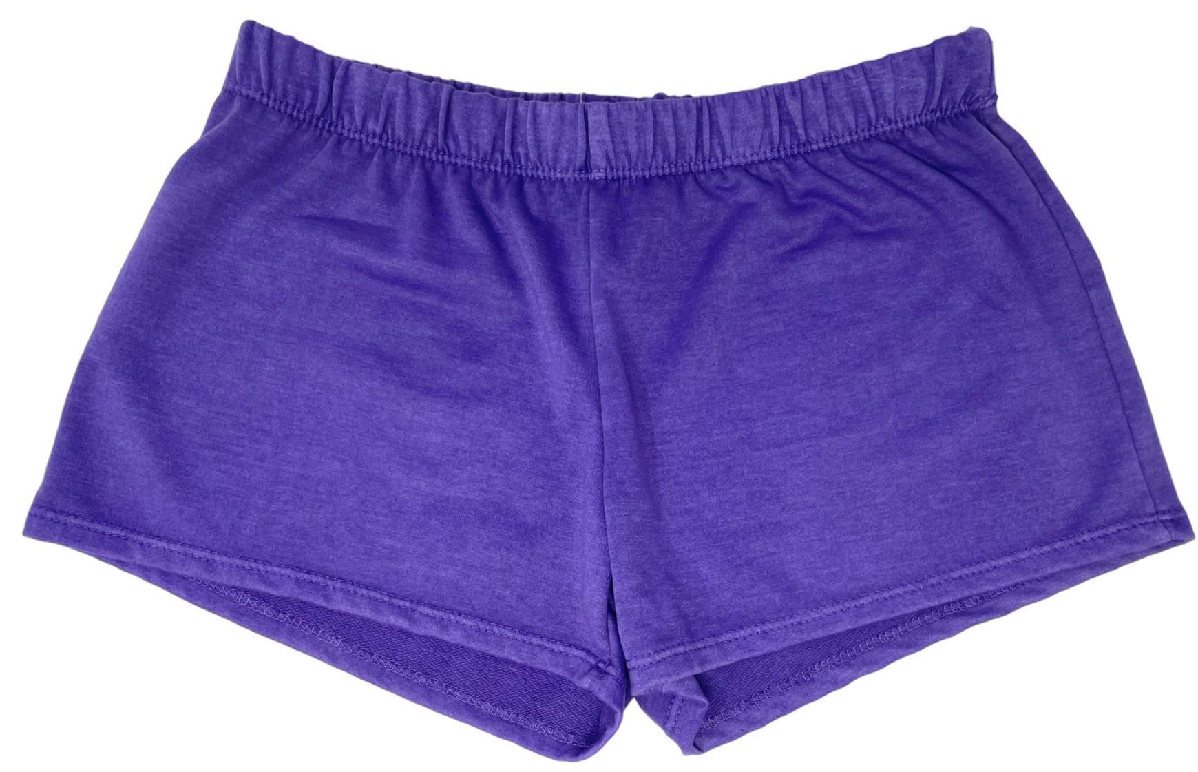FIREHOUSE BASIC FRENCH TERRY SHORT-NEON PURPLE